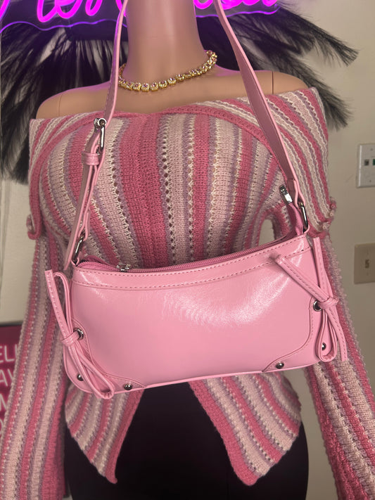Pink On Wednesday Shoulder Bag
