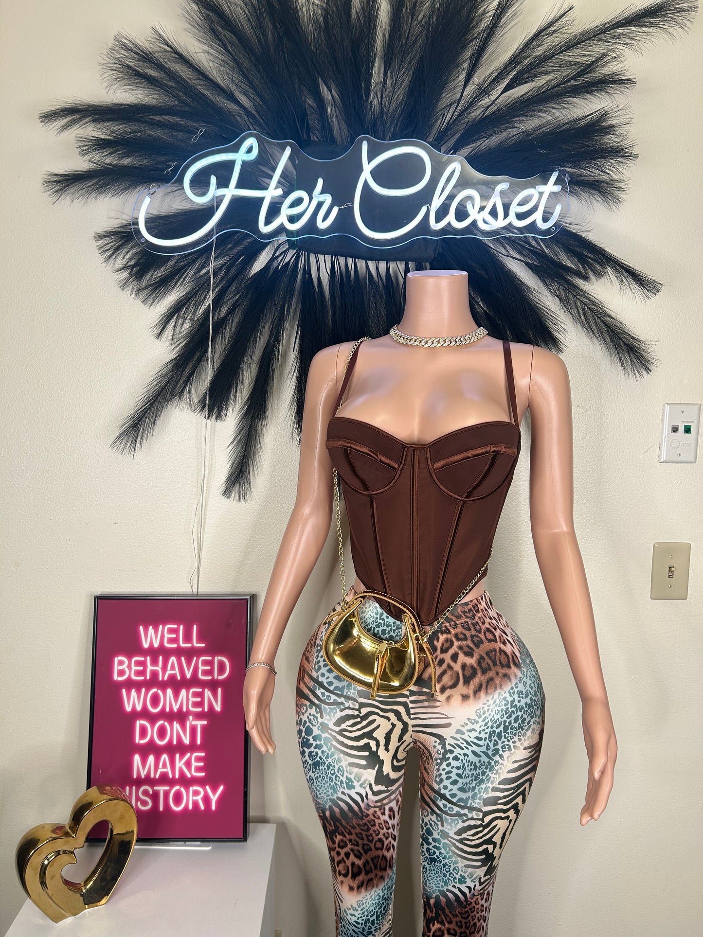 Your Mine Corset Top