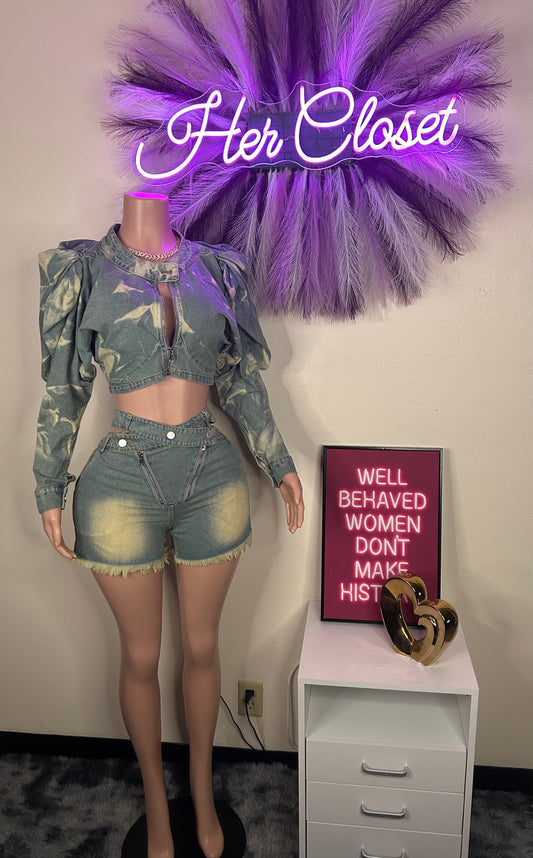 Raw Attitude Denim Set