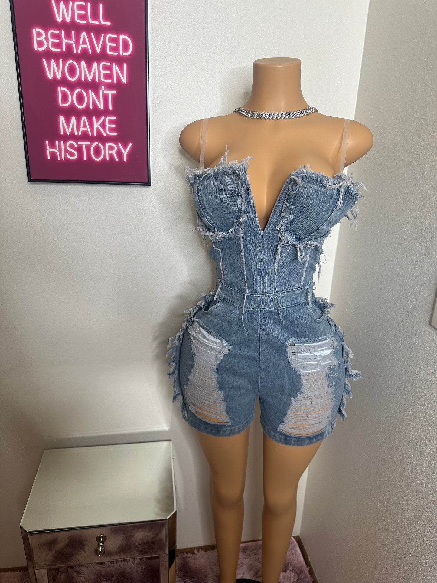 Double Standards Romper
