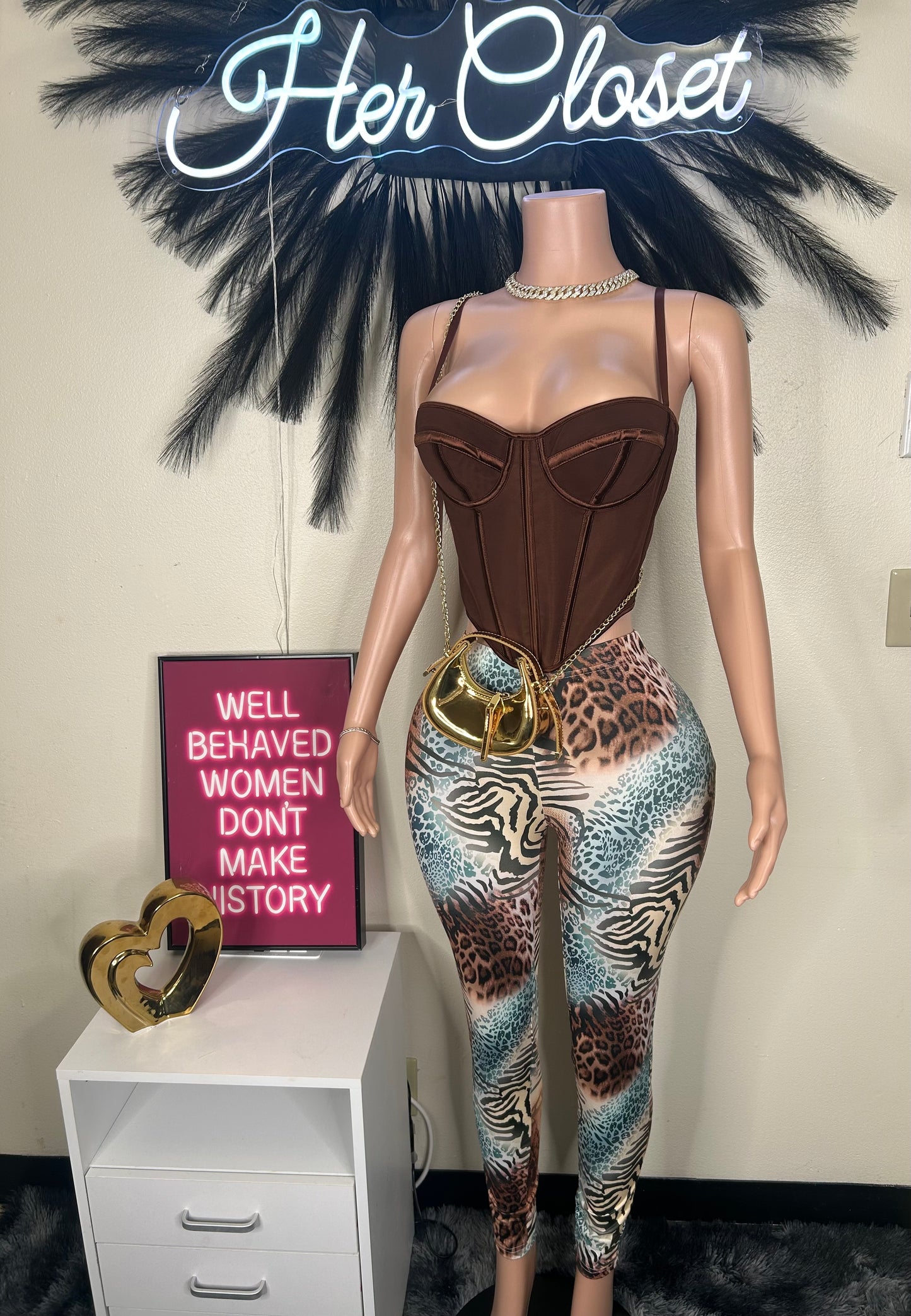 Somewhere In The Safari Leggings