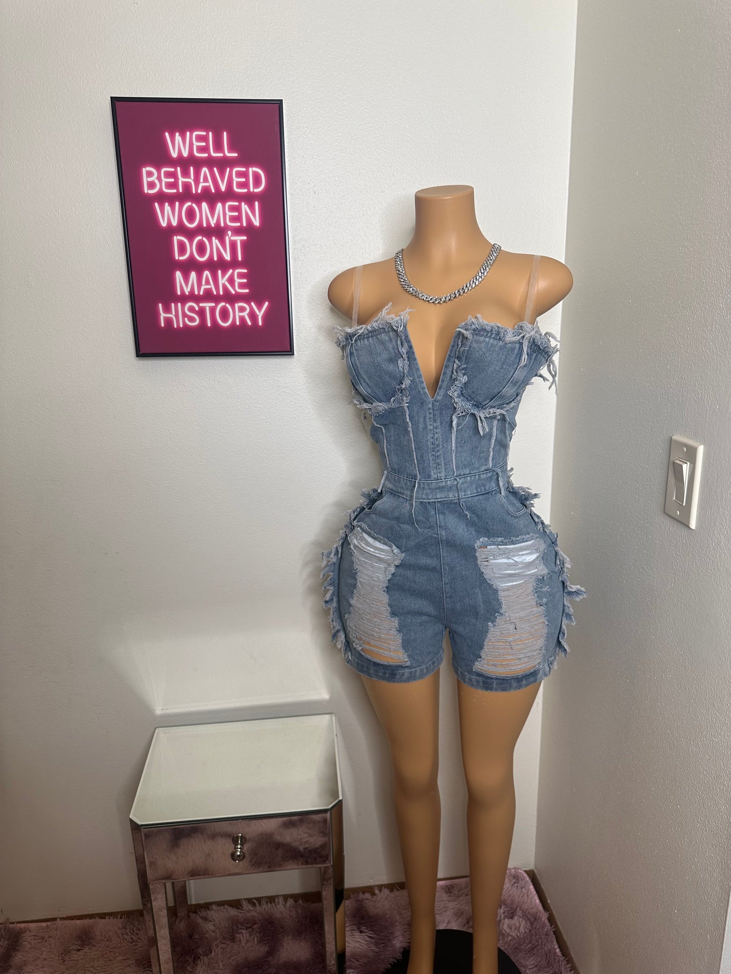 Double Standards Romper