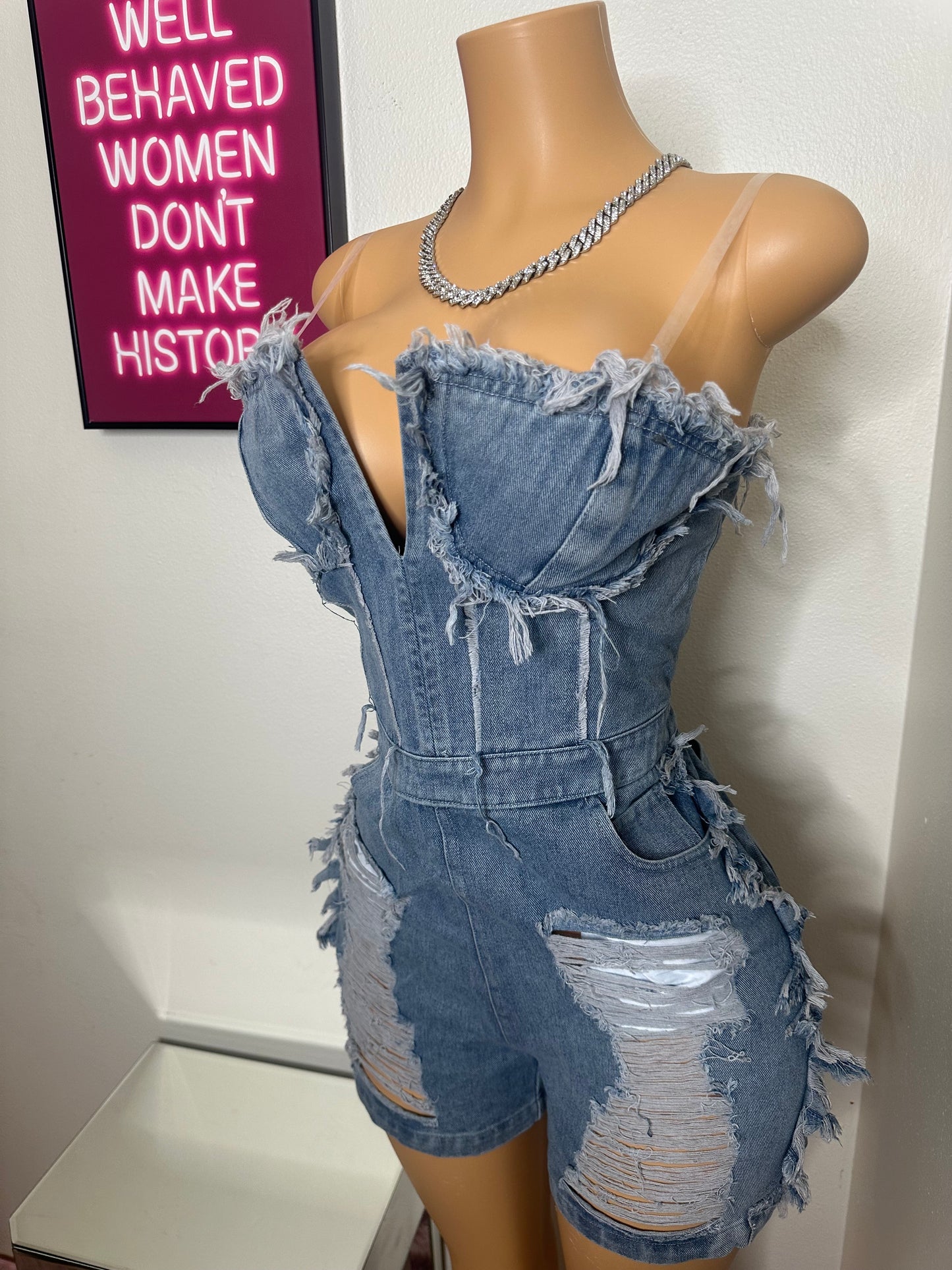 Double Standards Romper