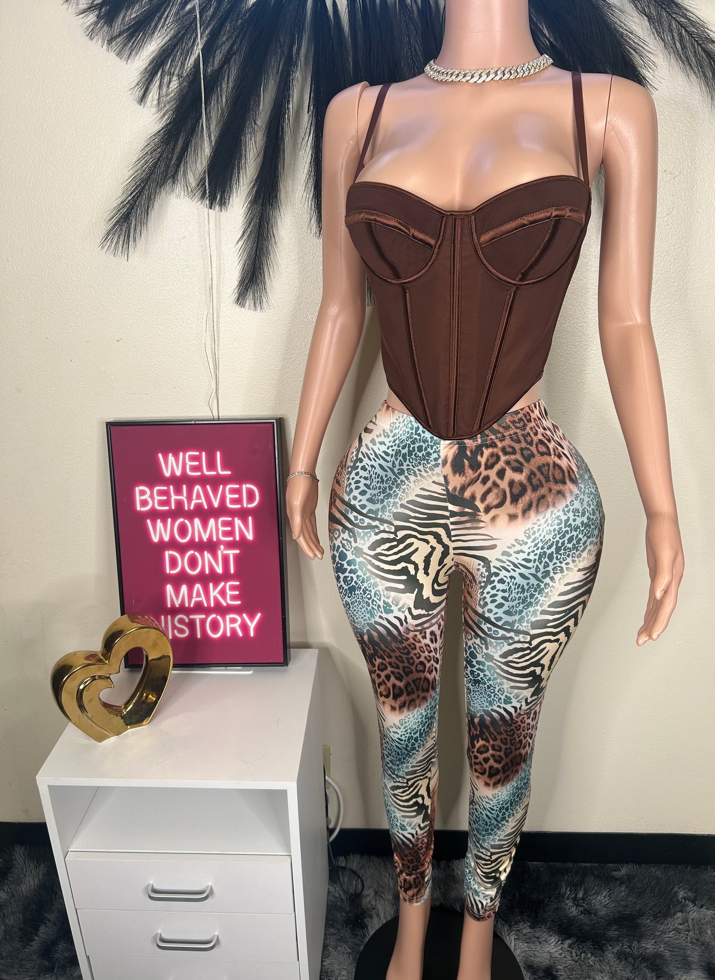 Somewhere In The Safari Leggings