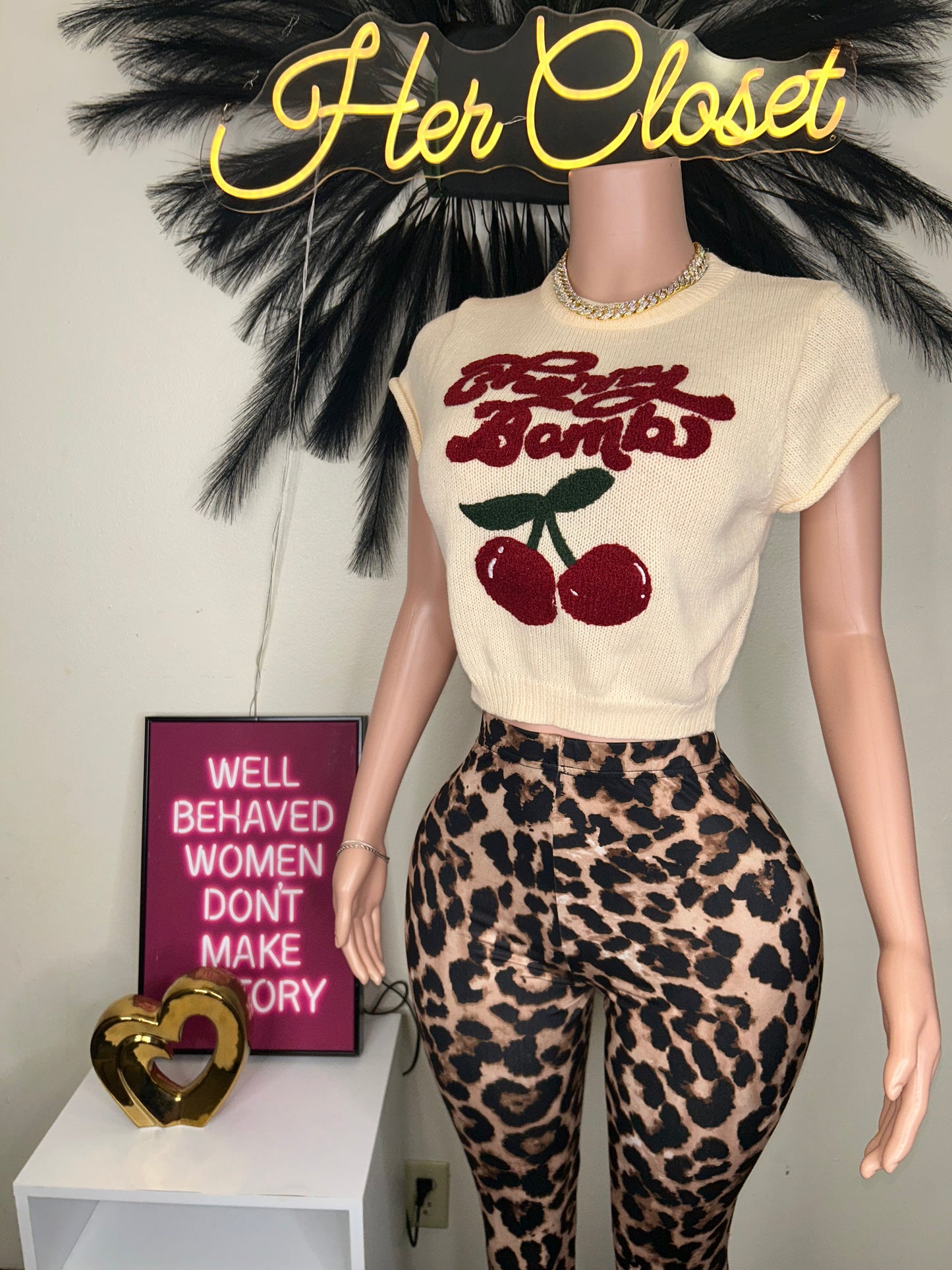 Cherry Bomb Sweater